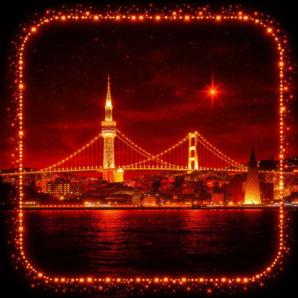 2025 Yılbaşı Işıklandırması İstanbul