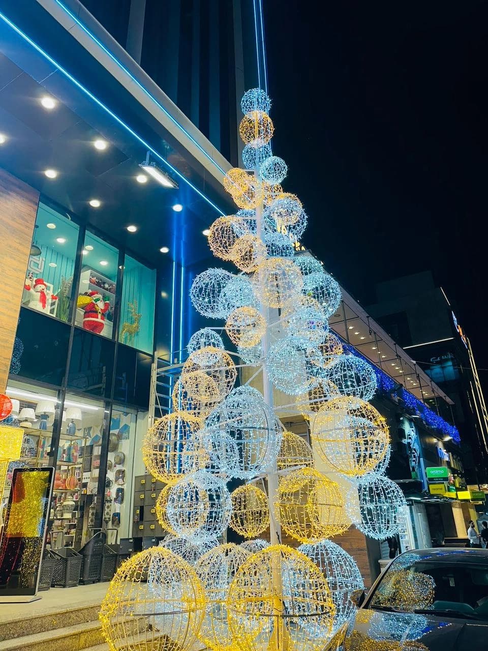 Cam Ağacı LED Işık Yılbaşı