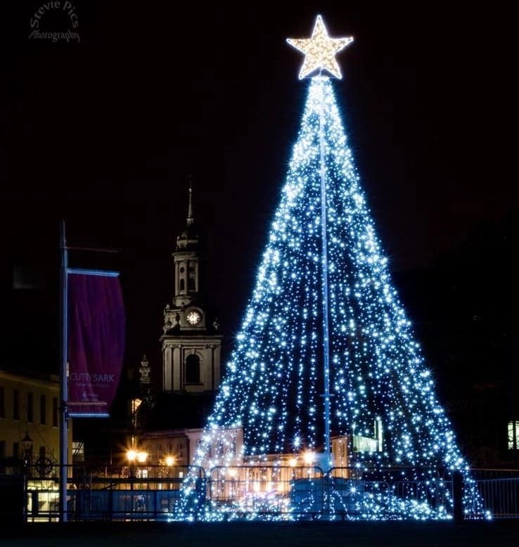 Işıklı Ağaç Yılbaşı Hortum LED