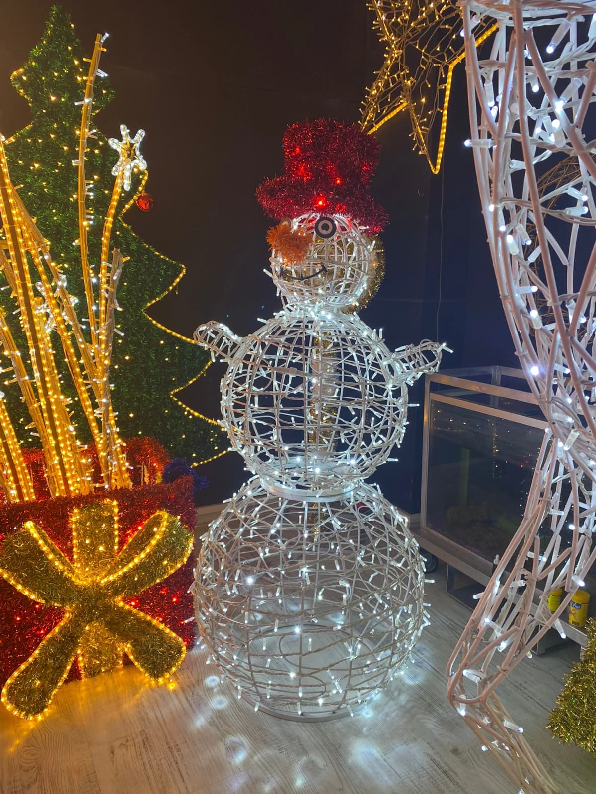 Kardan Adam Yılbaşı Süsleme