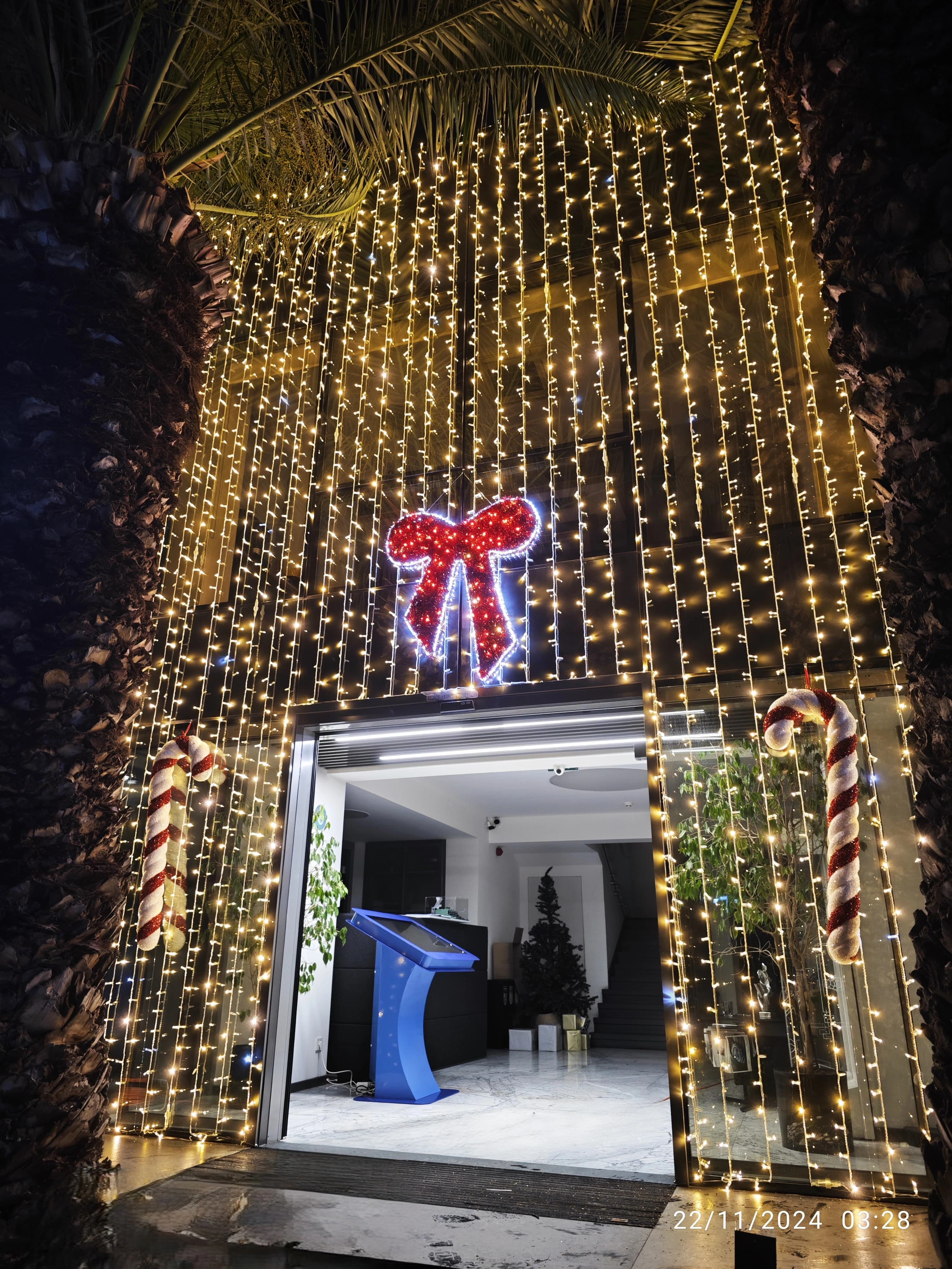 LED Perde Işıklar Kurdele Yılbaşı