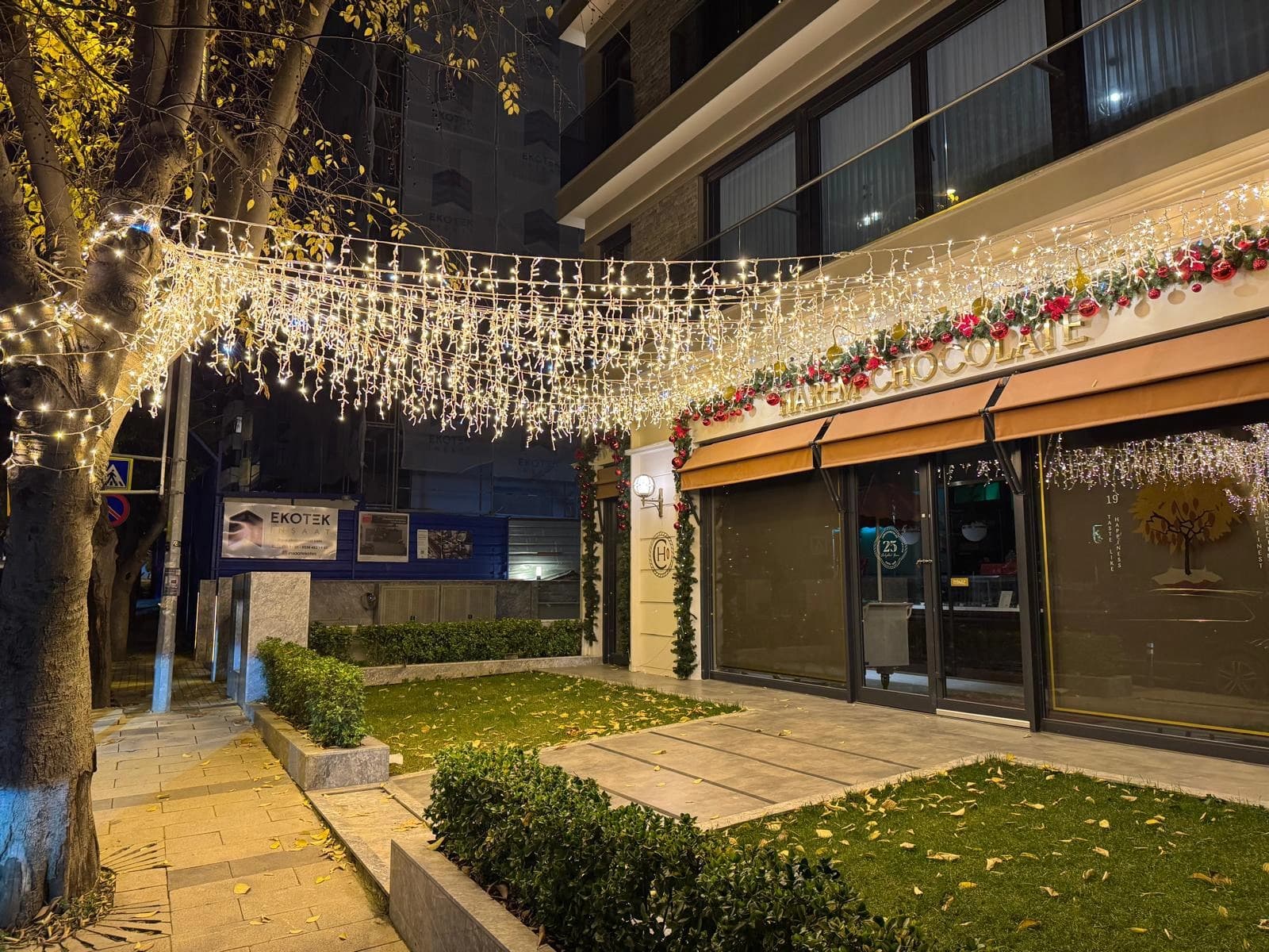 Saçak Işık LED Perde Yılbaşı